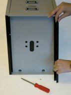 Osłona dolnej krawędzi szafek BISLEY serii 29 i 39