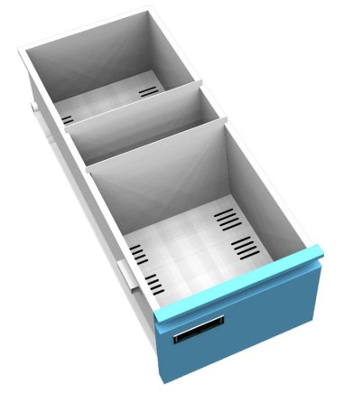 Metalowa szafka na dokumenty Kovos REG 44C - 3