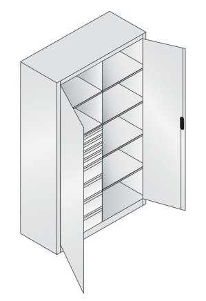 Szafka warsztatowa CP 8931-305 - 6