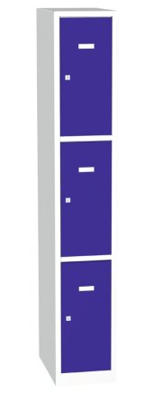 Szafka metalowa z zamykanymi schowkami typ A8133