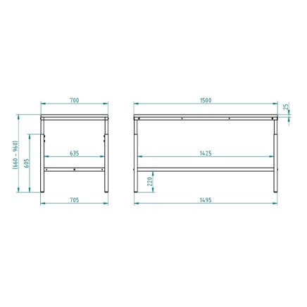 Stelaż stołu warsztatowego - 2
