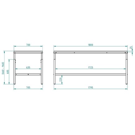Stelaż stołu warsztatowego - 2