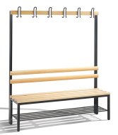 Ławka z półką na buty - szerokość 1500 mm CP 8051-110