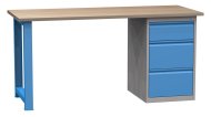 Stół warsztatowy z kontenerkiem SD41733 1700 mm
