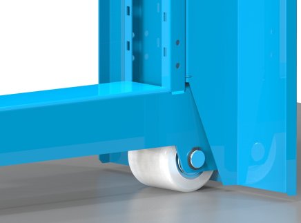 Szafka warsztatowa z wysuwanymi panelami perforowanymi VSP1 - 5