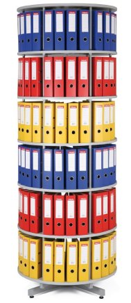 Szafa kartotekowa obrotowa - 6 poziomów