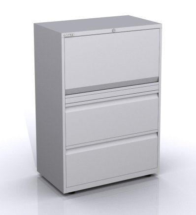 Szafa kartotekowa z drzwiami uchylnymi i szufladami SYC08/34/1/2