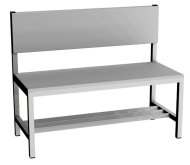 Ławka do szatni LAV 10O - szerokość 1000 mm