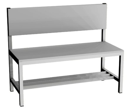 Ławka do szatni LAV 10O - szerokość 1000 mm