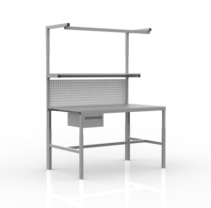 Stół warsztatowy ESD z regulacją wysokości SPEXESD