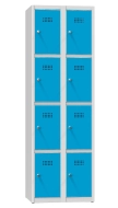 Szafka szatniowa z ośmioma drzwiami XS68-18