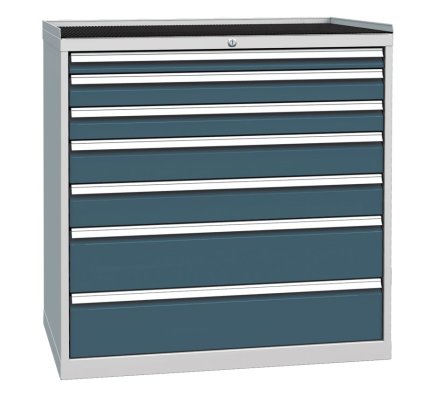 Szafka warsztatowa z szufladami DPO 07C - 6