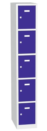 Szafka metalowa z zamykanymi schowkami typu A8135