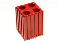 Plastikowy stojak do przechowywania tulei zaciskowych o średnicy 16 mm