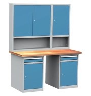 Stół warsztatowy z kontenerkami Kovos, zestaw DPS 106