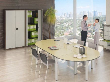 Szafa biurowa z drzwiami przesuwnymi SBM 211 M - 2