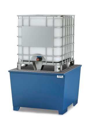 Wanna ociekowa na nogach na 1 zbiornik IBC