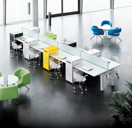 Kontenerek biurowy osobisty Bite BTBACPIIF - 4