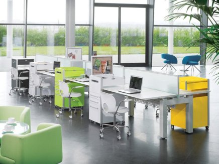 Kontenerek biurowy osobisty Bite BTBACPIIF - 5