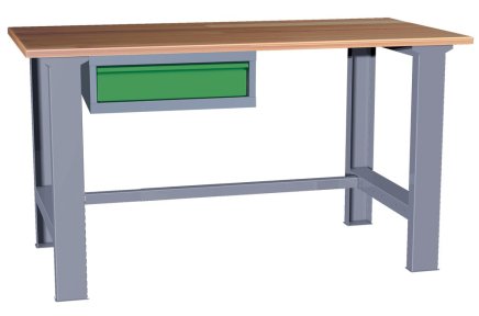 Stół warsztatowy z kontenerkiem podwieszanym Economy EPS 12