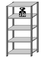 Standardowy regał metalowy 3M ocynkowany typ 88726
