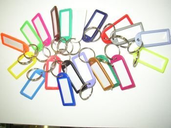 Brelok identyfikacyjny do kluczy - opakowanie 20 szt