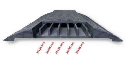 Most kablowy z czarną pokrywą - 5