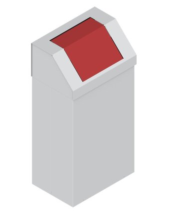 Kosz na śmieci 90L typu KOS 1269 - 5