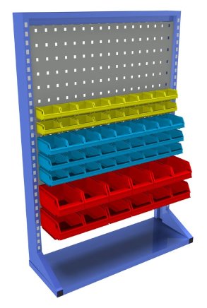 Panel stacjonarny jednostronny z wyposażeniem PSZ_12_A_VAR_4