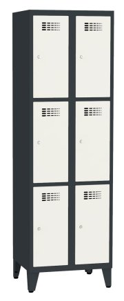 Szafka BHP pracownicza metalowa Sus 323 szer. 600 mm - 5