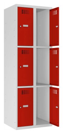 Szafka BHP pracownicza metalowa Sus 323 szer. 600 mm - 4