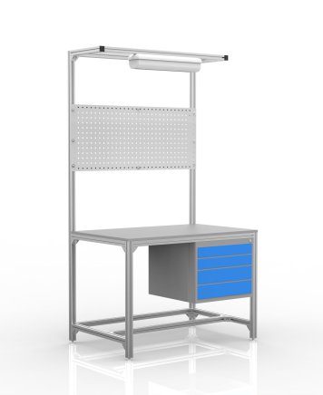 Stół warsztatowy z profili aluminiowych 24061434 (różne warianty)