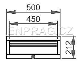 Podwieszana szuflada biurka DPZ 01A - 3