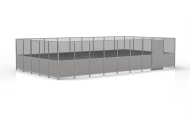 Ochronne ogrodzenie przemysłowe 25020432