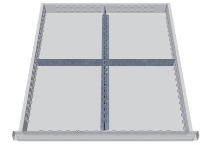 Metalowa podziałka do szuflad 137A