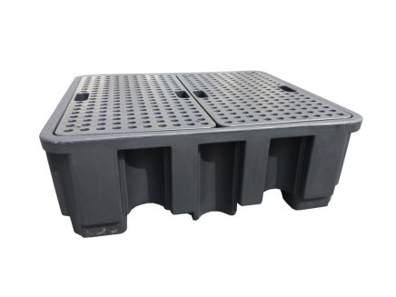 Wanna wychwytowa na cztery beczki 200L, pojemność wychwytowa 450L