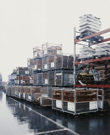 Europaleta osiatkowana ze ścianką składaną vpa-080.027 - 4