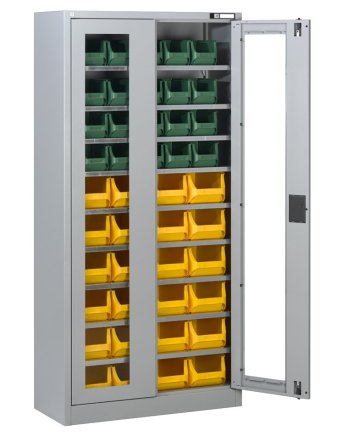 Szafka z plastikowymi skrzynkami UK1-B21S - 3