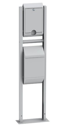 Kosz na psie odchody ze stojakiem typu PWC S2A