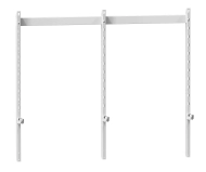 Stelaż ramy tylnej do stołu - 3 słupki 20NS8E - szerokość 2000 mm