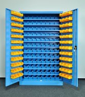 Szafka warsztatowa Kovos ze skrzynkami plastikowymi SPZ_11_0003_C_VAR_7