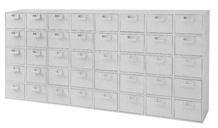 Metalowa szafka Bisley FCB25 - 6