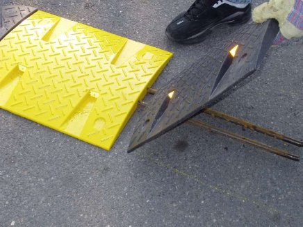 Wzmocnienia stalowe dla progu opóźnienia 10/20 km/h - 5