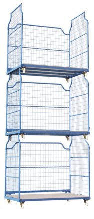 Kontener mobilny z 3 ścianami z siatki Universal Corlette® uc-200.599 - 3