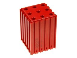 Plastikowy stojak CNC do frezów z chwytem cylindrycznym 6 mm