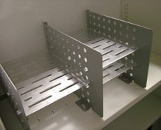 Zestaw 6 poziomych przegródek do półki typu ETSSHDPS