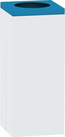 Kwadratowy kosz na śmieci ze zdejmowaną pokrywą 0821 - 3