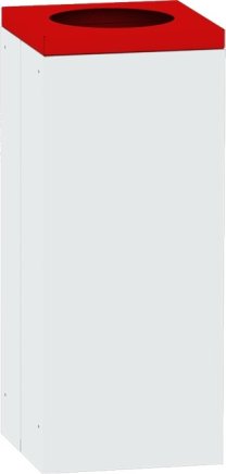 Kwadratowy kosz na śmieci ze zdejmowaną pokrywą 0821 - 2