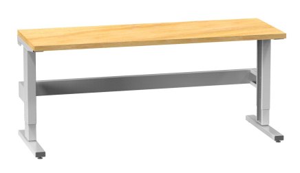 Stół warsztatowy z regulacją stopniową 20ERGO4 - szerokość 1500 mm