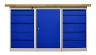 Stół warsztatowy z kontenerkami CE15_5D5